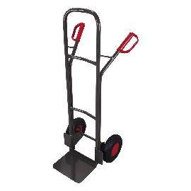 Stahlrohr-Stapelkarren/Treppenkarren RAL 7016 Produktbild